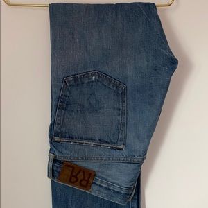 Men’s RRL medium wash jeans